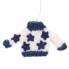 Blue Stars Jumper Decoration