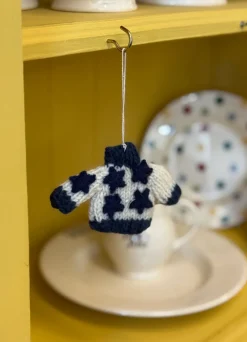 Blue Stars Jumper Decoration