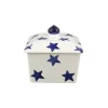 Blue Star Small Butter Dish