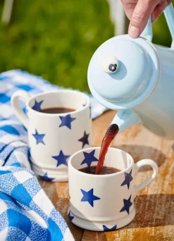 Blue Star Small Mug