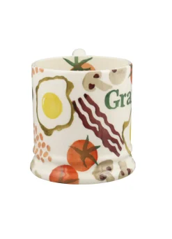 Breakfast Grandpa 1/2 Pint Mug