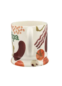 Breakfast Grandpa 1/2 Pint Mug