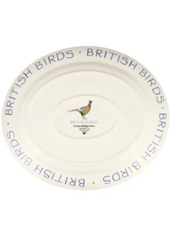 British Birds Large Oval Platter