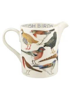 British Birds Large Straight Jug