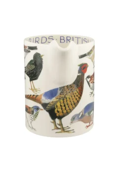 British Birds Large Straight Jug