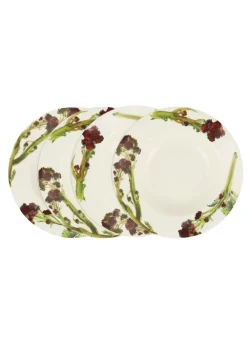 Broccoli Soup Plate - Set of 4