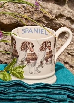 Brown & Cream Spaniel 1/2 Pint Mug