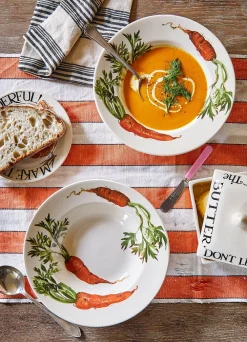 Carrots Soup Plate
