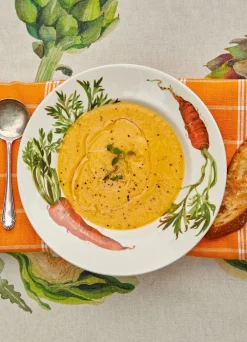 Carrots Soup Plate - Set of 4