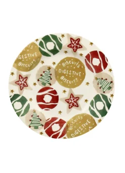 Christmas Biscuits Small Side Plate, 6.5 Inch