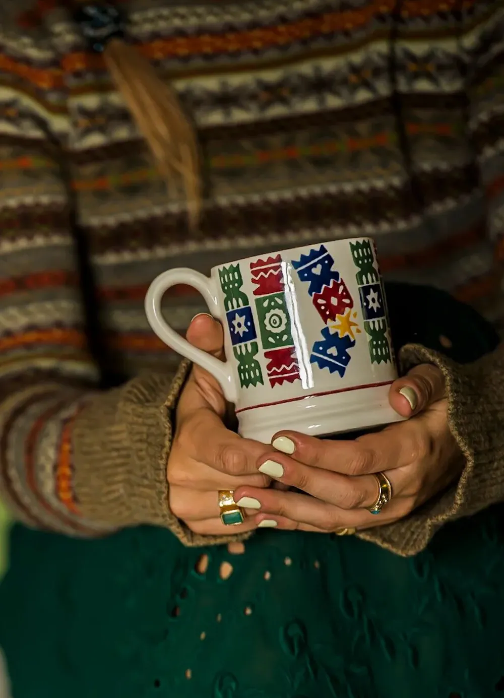 Christmas Crackers 1/2 Pint Mug