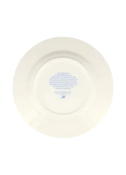 Common Blue Butterfly Medium Dinner Plate, 8.5 Inch