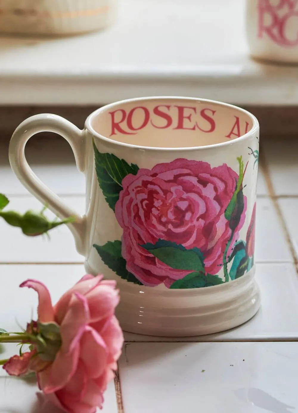 David Austin® Emma Bridgewater™ Rose 1/2 Pint Mug