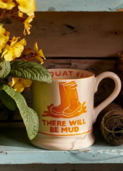 Diddly Squat Farm There Will Be Mud 1/2 Pint Mug