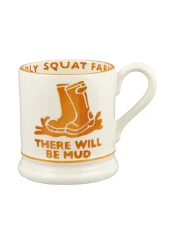 Diddly Squat Farm There Will Be Mud 1/2 Pint Mug