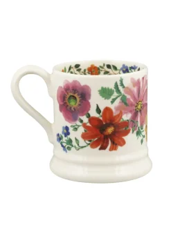 Garden Flowers Granny 1/2 Pint Mug