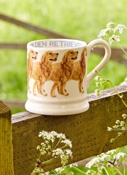 Golden Retriever 1/2 Pint Mug