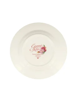 Granny's Roses Medium Dinner Plate, 8.5 Inch