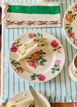 Granny's Roses Medium Dinner Plate, 8.5 Inch