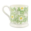 Green Daisy Fields 1/2 Pint Mug