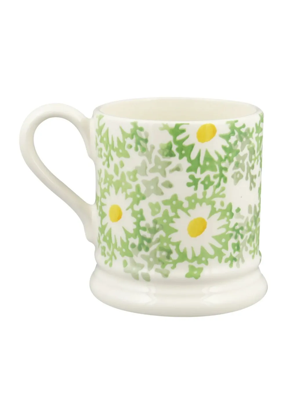 Green Daisy Fields 1/2 Pint Mug
