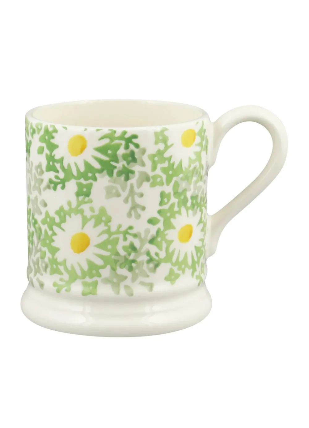 Green Daisy Fields 1/2 Pint Mug