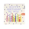 Happy Birthday Candles Card
