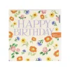 Happy Birthday Poppies & Pinks Card