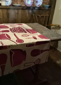 Kitchen Life Tablecloth 156cm x 250cm
