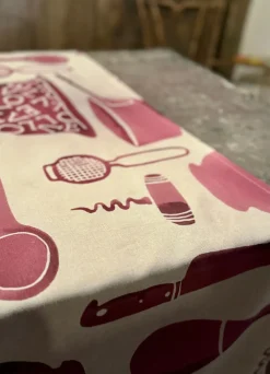 Kitchen Life Tablecloth 156cm x 250cm