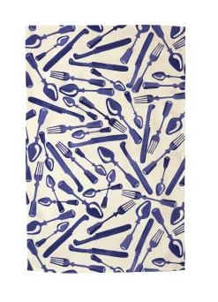 Knives & Forks Tea Towel