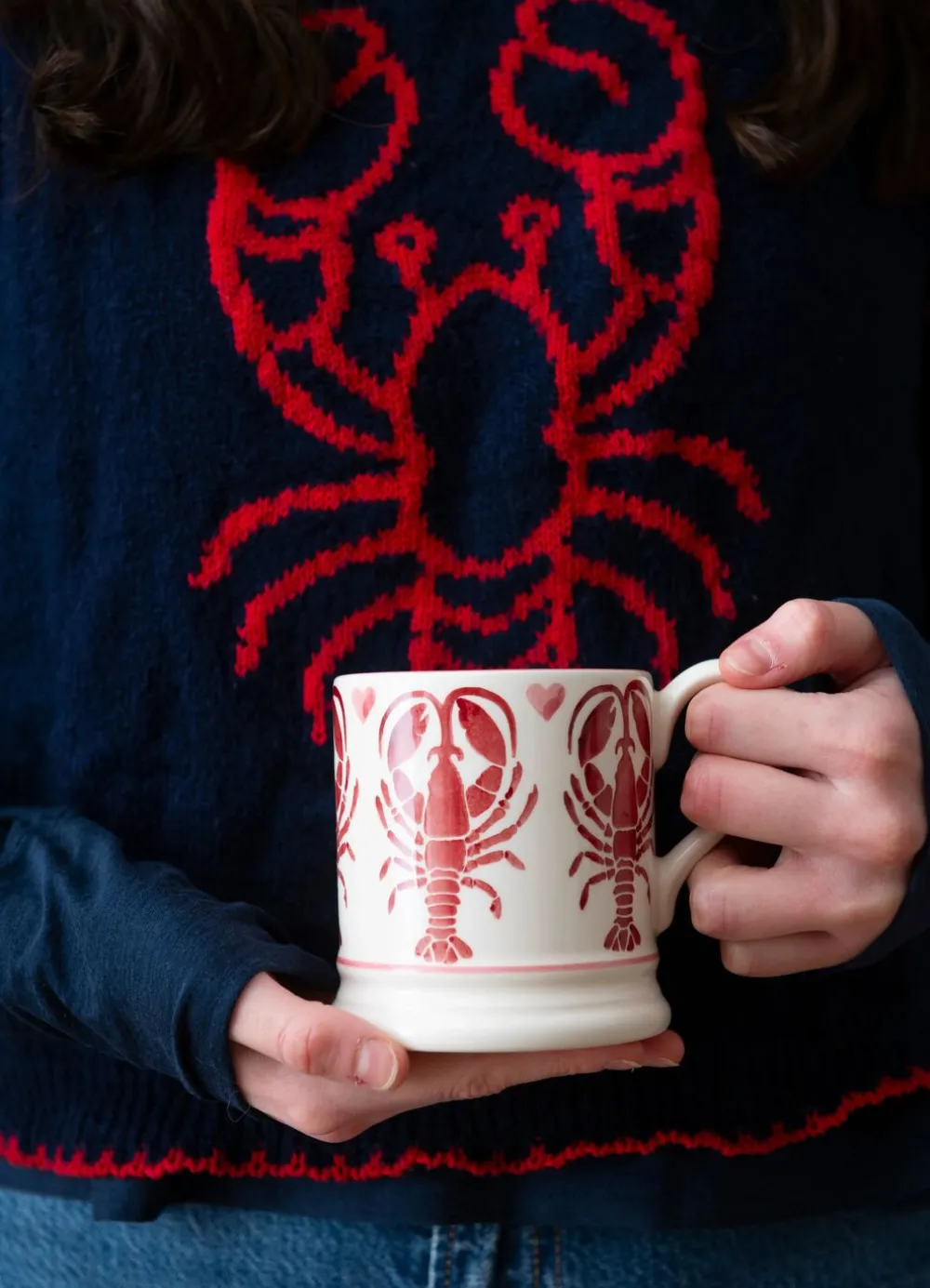 Lobster 1/2 Pint Mug