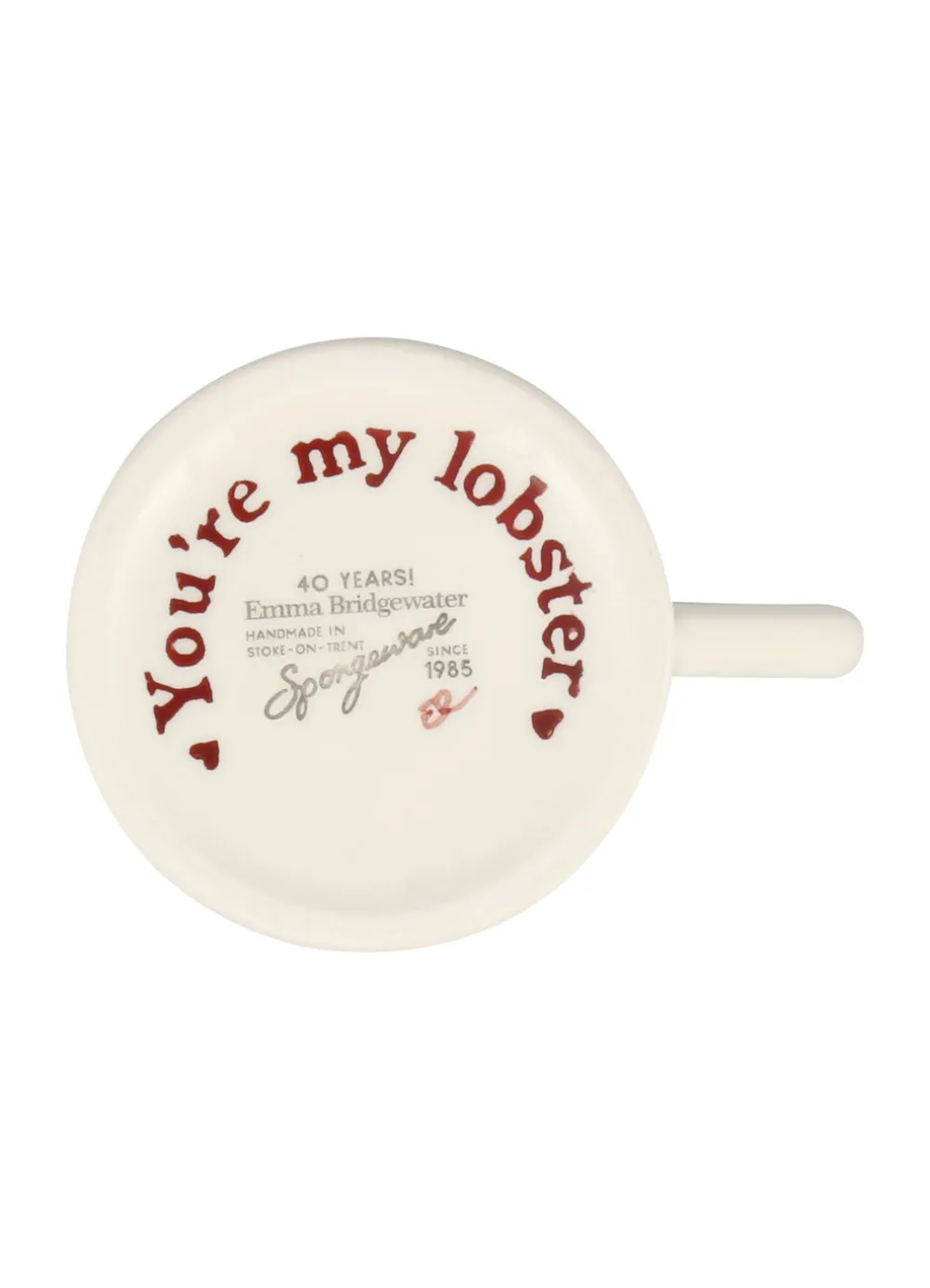 Lobster 1/2 Pint Mug