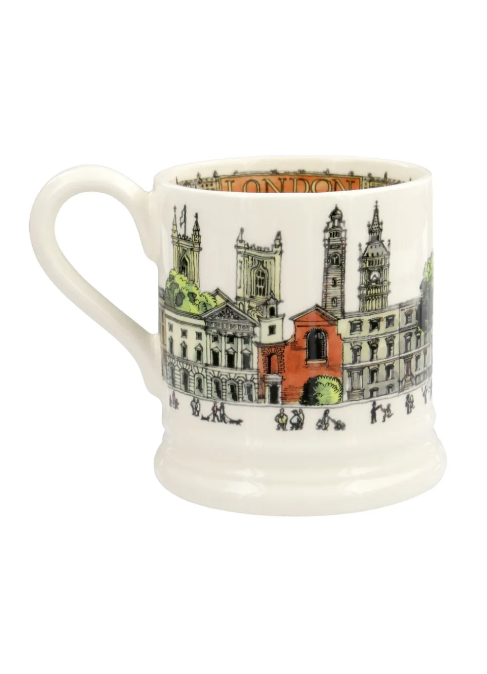 London Set Of 2 1/2 Pint Mugs