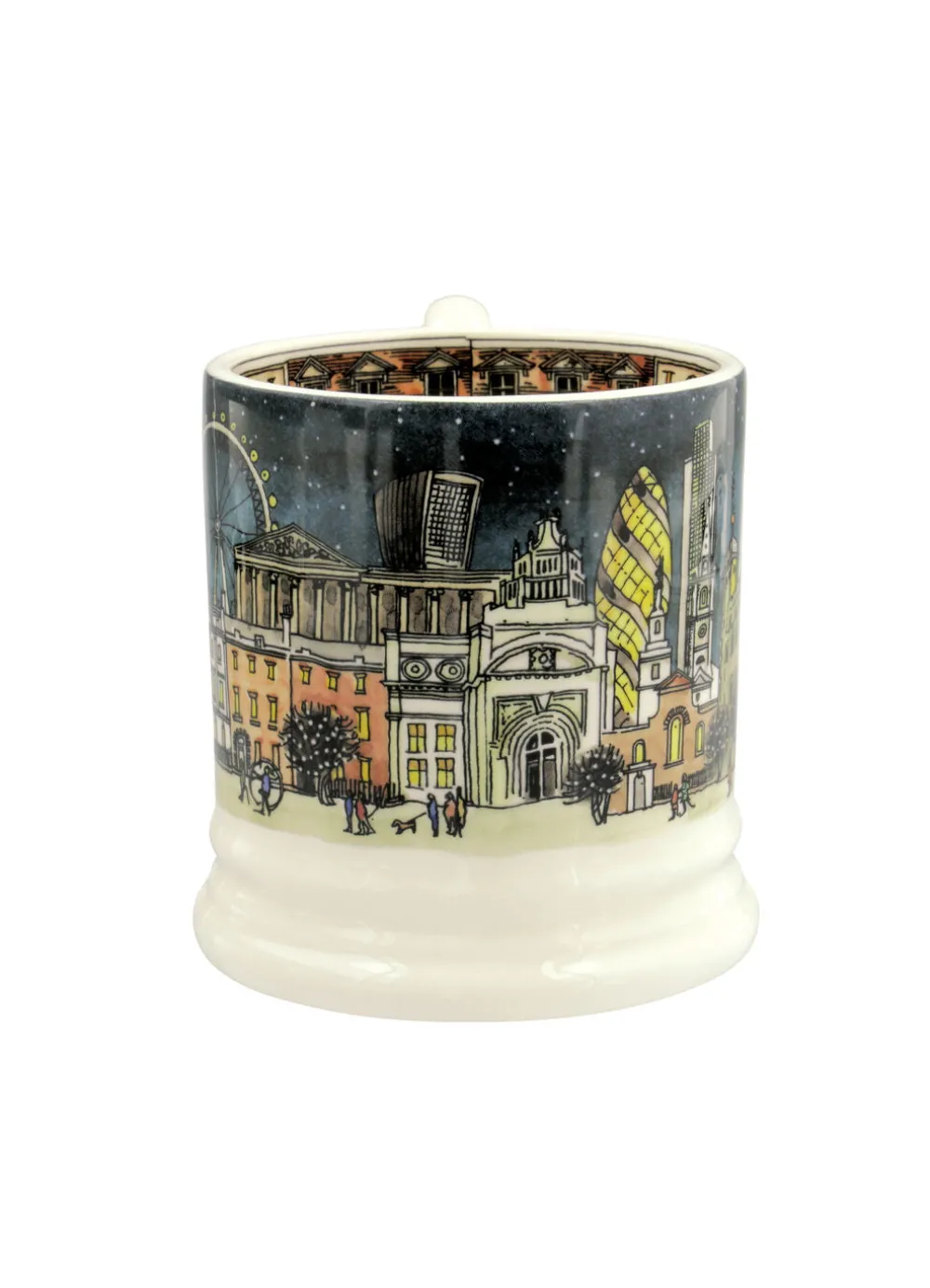 London Set Of 2 1/2 Pint Mugs