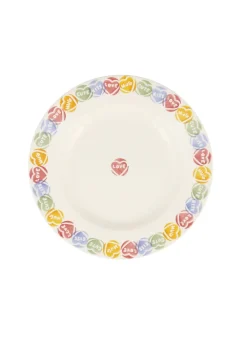 Love Hearts Medium Dinner Plate, 8.5 inch