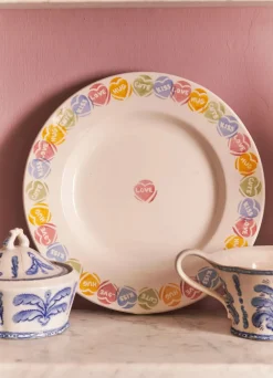 Love Hearts Medium Dinner Plate, 8.5 inch
