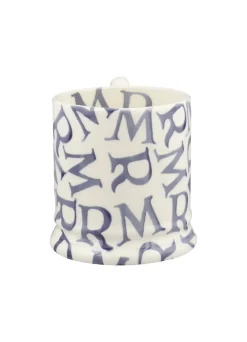 M.R Blue 1/2 Pint Mug