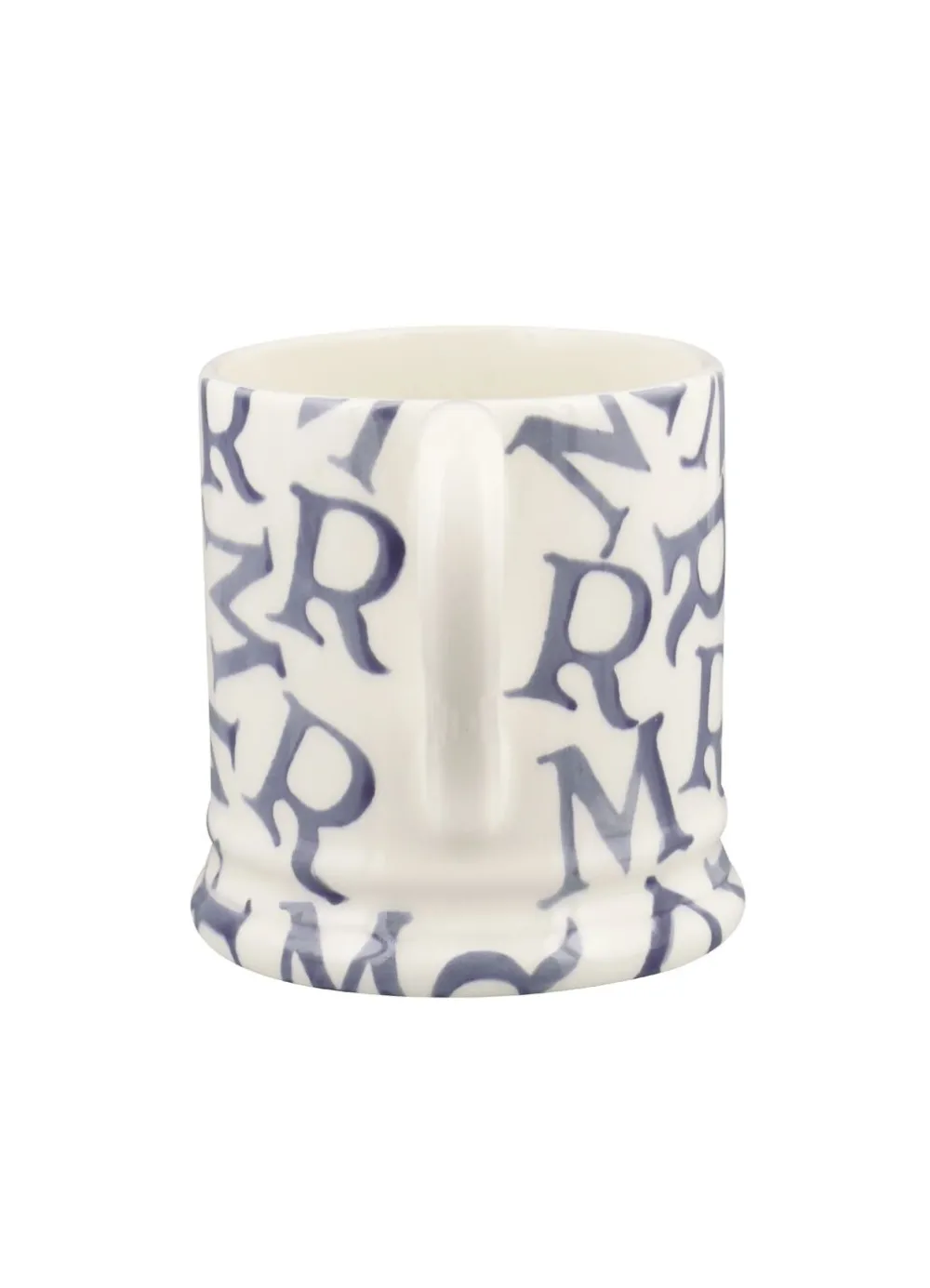 M.R Blue 1/2 Pint Mug