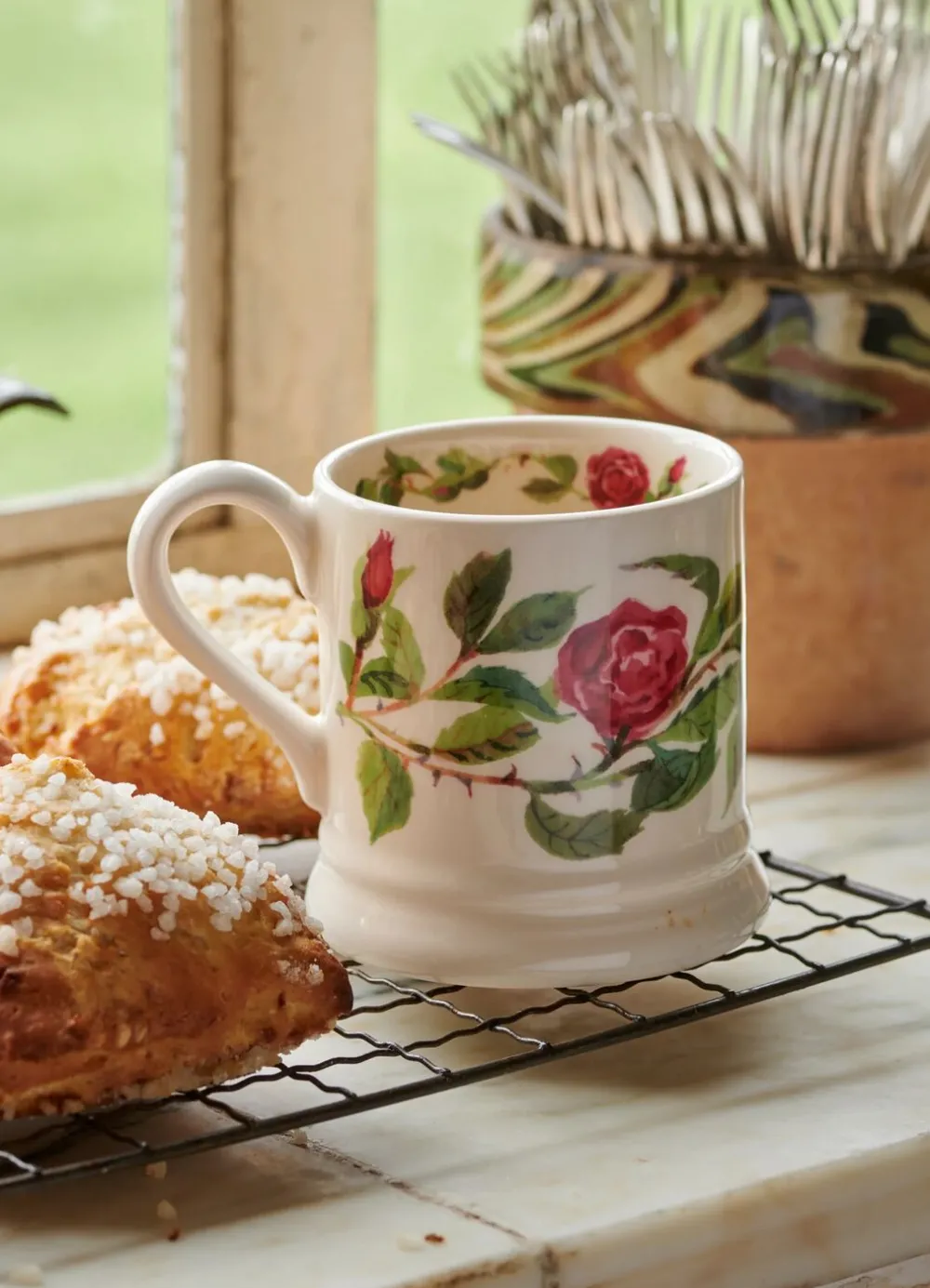 Old Rose 1/2 Pint Mug