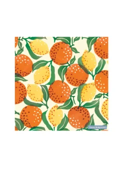 Oranges & Lemons Cocktail Napkins