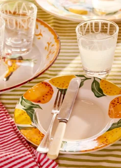 Oranges & Lemons Dessert Plate