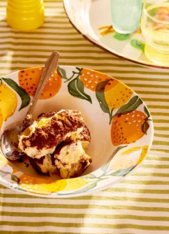 Oranges & Lemons Dessert Plate
