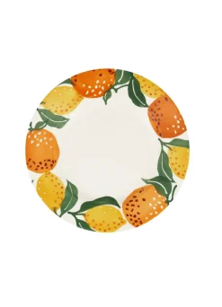 Oranges & Lemons Medium Dinner Plate, 8.5 Inch