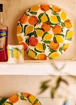 Oranges & Lemons Serving Plate
