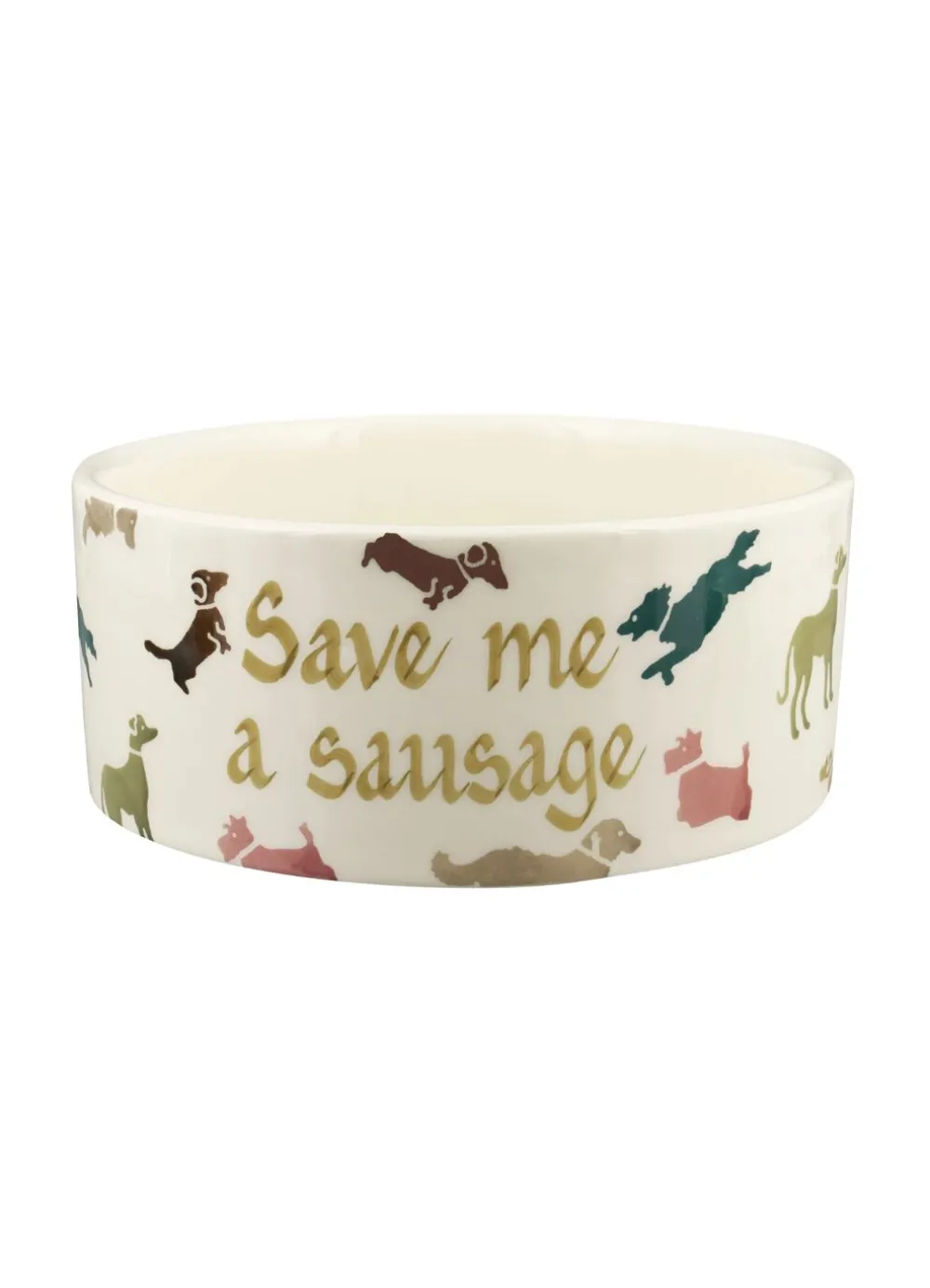 Personalised All Over Dogs Large Pet Bowl