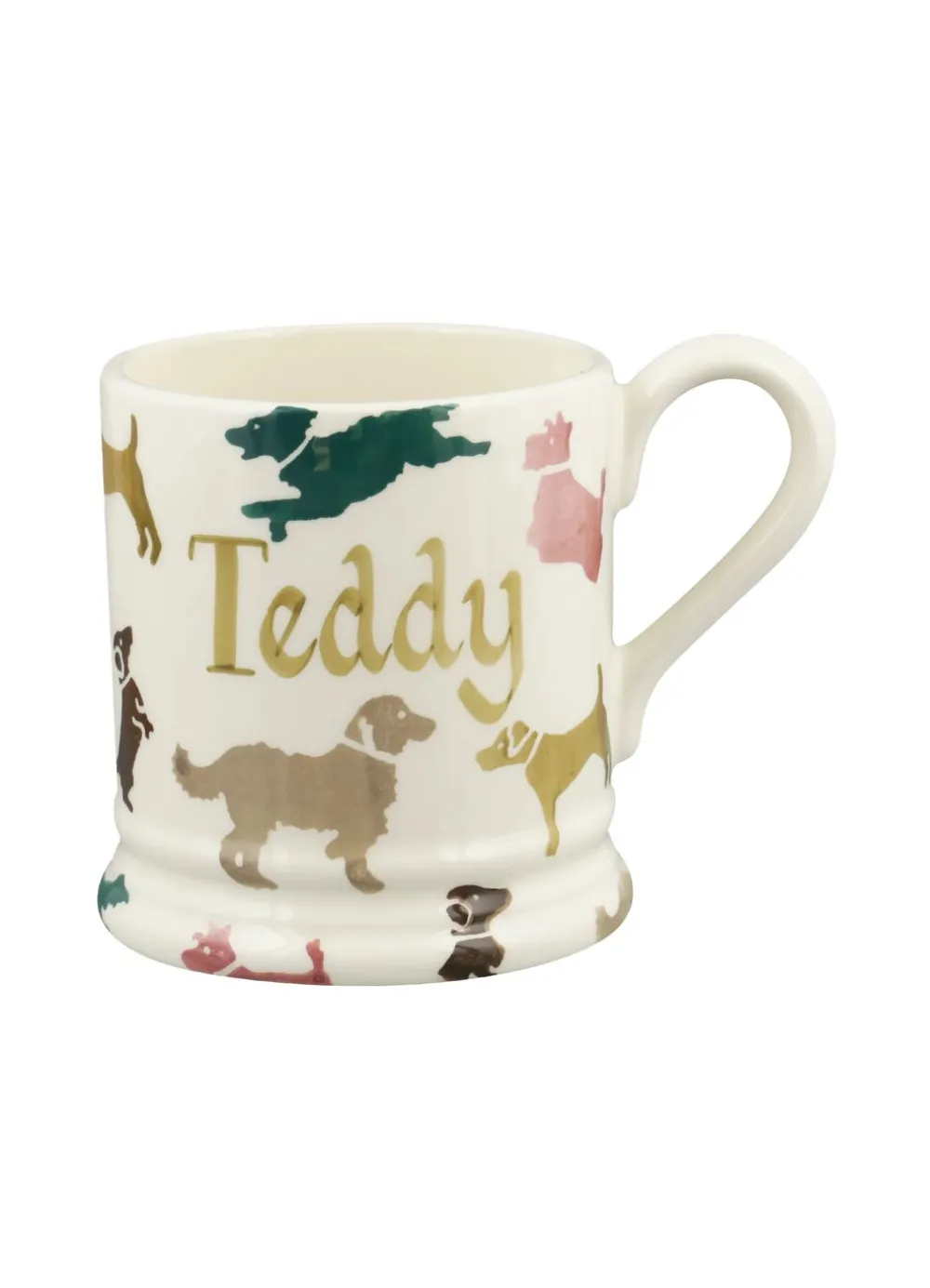 Personalised All Over Dogs 1/2 Pint Mug