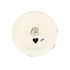 Personalised Black Hearts Small Pet Bowl