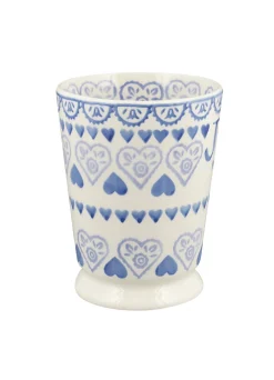 Personalised Blue Sampler Cocoa Mug