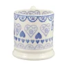 Personalised Blue Sampler 1/2 Pint Mug